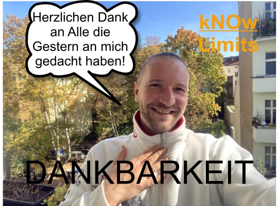 Dankbarkeit zum Geburstag Benjamin Schwend